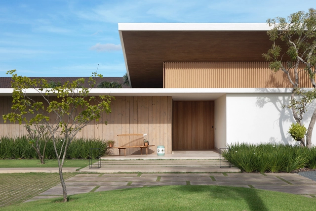 Vivienda Dye Fore 11 / Despradel Design & Development - Fotografía exterior, Casas, Jardín, Puerta, Fachada
