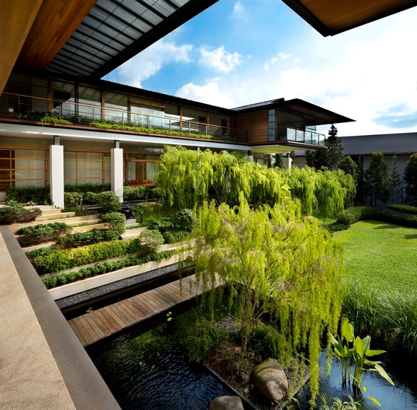 Casa Tembusu / Guz Architects - Fotografía exterior, Casas, Patio interior