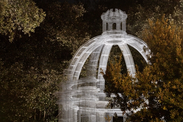 Etherea, a instalação de arame projetada por Edoardo Tresoldi para o Coachella 2018, chega a Roma - Imagem de Destaque