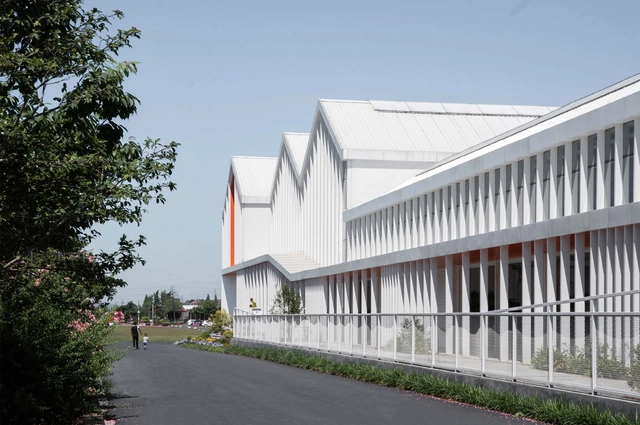 园艺家旗舰店，世界花园大会中心 / 森上建筑设计 - 建筑图, 展厅, 表皮