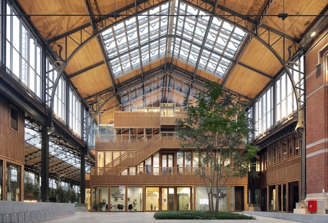 Complejo de uso mixto Gare Maritime / Neutelings Riedijk Architects + Bureau Bouwtechniek - Fotografía interior, Retail, Fachada