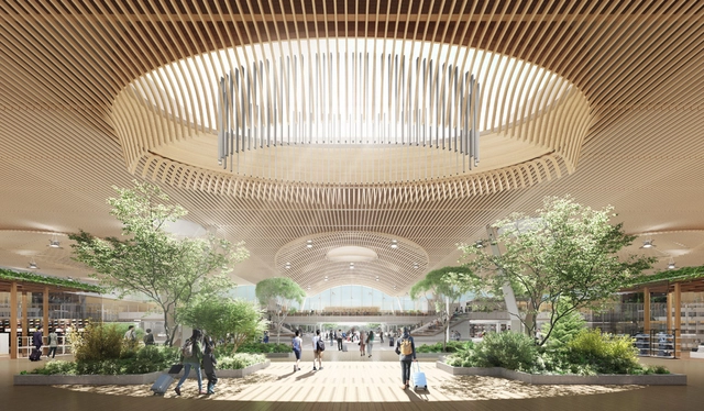 ZGF Gives a First Look at Portland International Airport's New Main Terminal - Featured Image