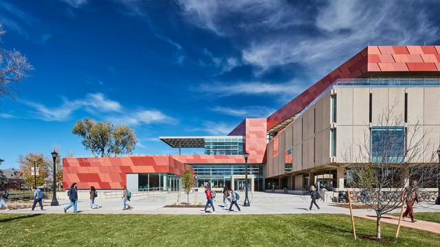 Colorado College Tutt Library Expansion & Transformation / Pfeiffer - Exterior Photography, Sustainability, Facade