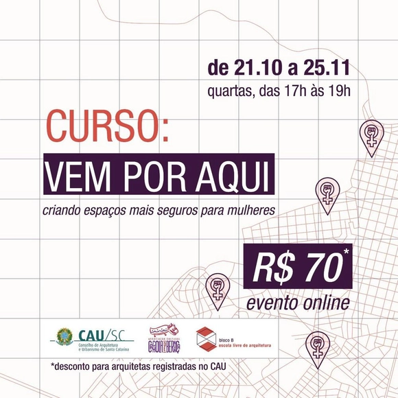 Vem por aqui: criando espaços mais seguros para mulheres  - Imagem de Destaque