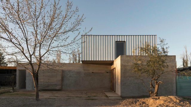 Vivienda CJP / ONA - Oficina Nómada de Arquitectura - Fotografía exterior, Casas, Fachada