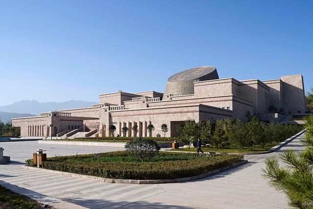Baoji Bronzeware Museum / Zhanghua Studio, AATU - Exterior Photography, Museum, Facade