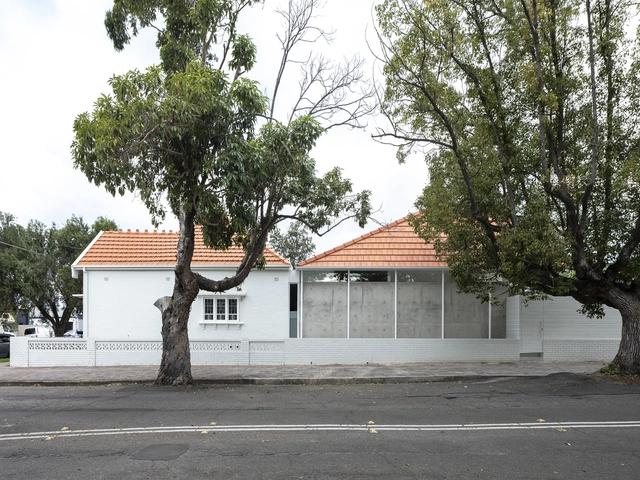 达利奇山天井住宅，轻盈立柱与厚重屋顶 / Benn + Penna Architecture - 建筑图, 加建项目