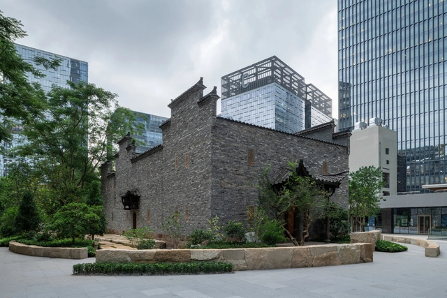 毗连庭 / 七月合作社 - 建筑图, 景观设计