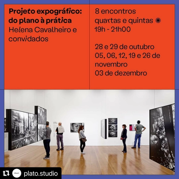 Curso - Projeto expográfico: do plano à prática / com Helena Cavalheiro e convidados - Imagem de Destaque