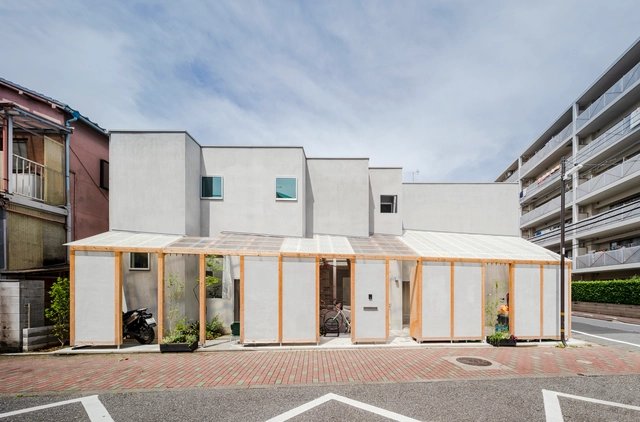 House in UMEJIMA / I.R.A. - Exterior Photography, Houses, Facade