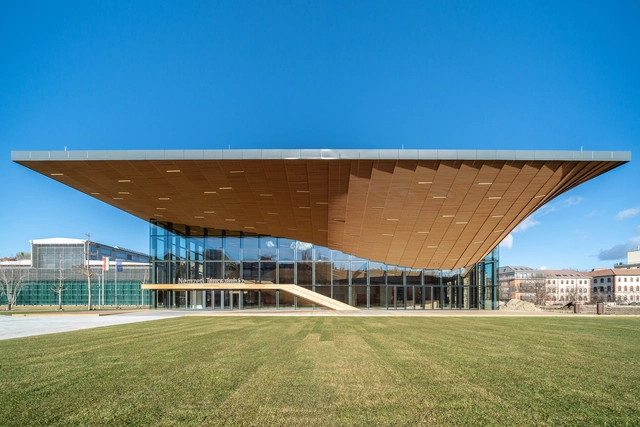 National Dance Theater / ZDA - Zoboki Design and Architecture - Exterior Photography, Dance Hall