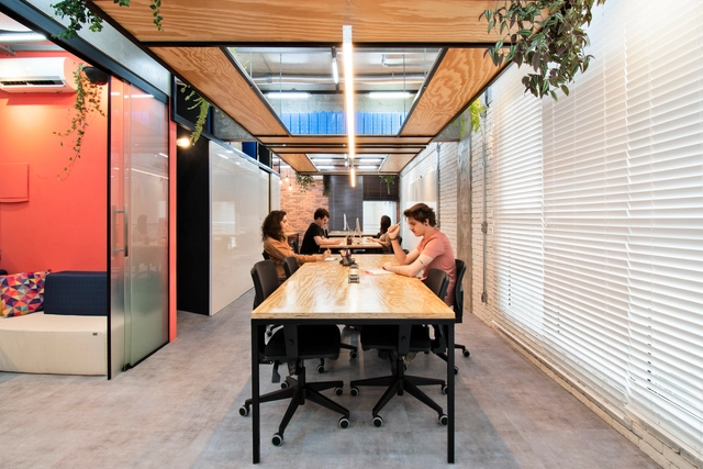 Escritório Atma Genus / SP62 Arquitetura - Fotografia de Interiores, Interiores De Escritórios, Cozinha, Fachada, Mesa, Cadeira