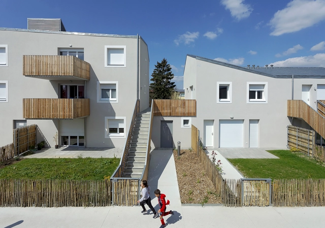 埃克维利31单元住宅 / Benjamin Fleury Architecte-Urbaniste - 建筑图, 独立住宅
