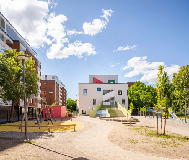 Tikkurila Daycare Center / Olla Architecture - Exterior Photography, Day Care