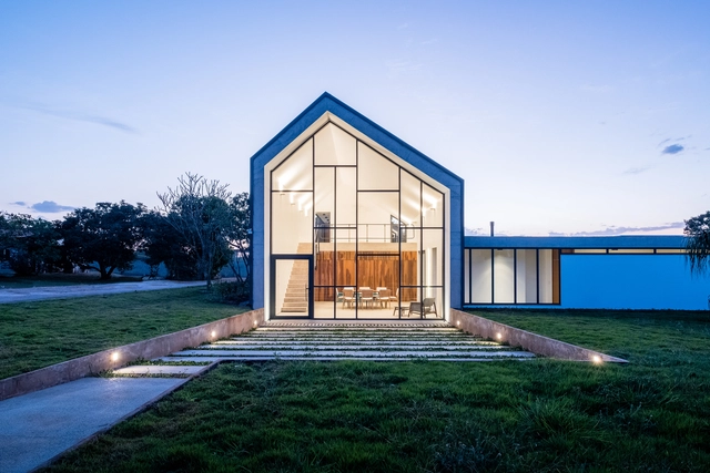 Casa Groba / Estúdio MRGB - Casas, Terraço, Porta, Fachada, Escada