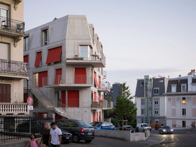 Edifíico Residencial Immeuble Verdeaux  / Dreier Frenzel Architecture + Communication - Fotografia de Exterior, Apartamentos