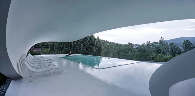 泰山九女峰泡池及配套设施 / gad·line+ studio - 建筑图, 酒店