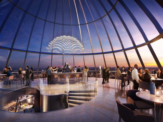 Foster + Partners comparte nuevas imágenes de Tulip Tower en Londres - Imagen Principal