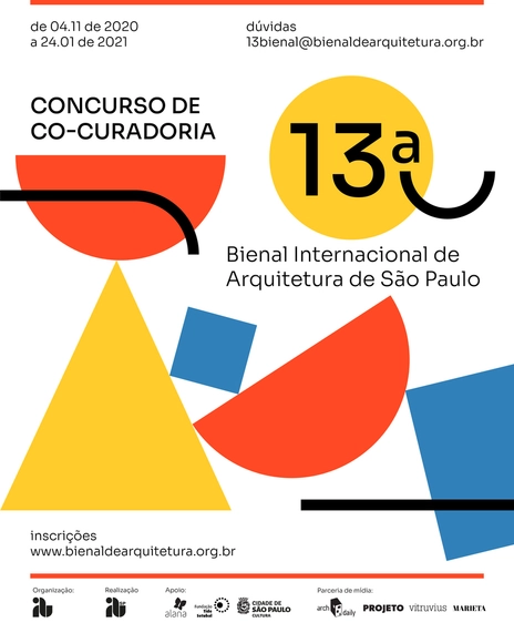 IABsp prorroga o prazo de inscrição do concurso de co-curadoria da 13ª Bienal Internacional de Arquitetura de São Paulo - Imagem de Destaque
