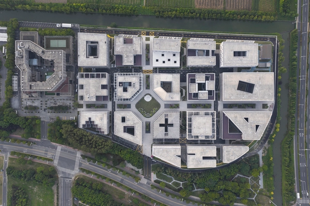 嘉定微型街区，一场关于生活空间的探索 / 非常建筑 - 建筑图, 办公建筑