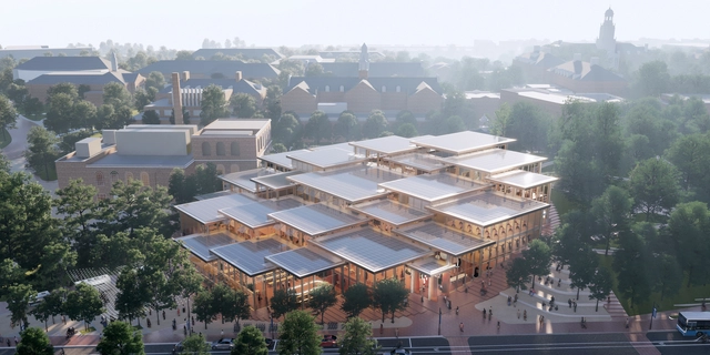BIG projeta novo centro estudantil da Universidade Johns Hopkins - Imagem de Destaque