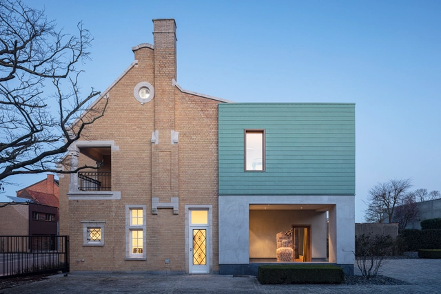 Oficina MonumenThuis / Declerck-Daels, Architecten - Fotografía exterior, Renovación, Fachada