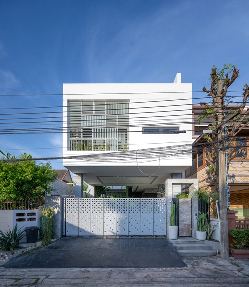 Wachiratham Villa / AplusCon Architects - Exterior Photography, Houses, Facade