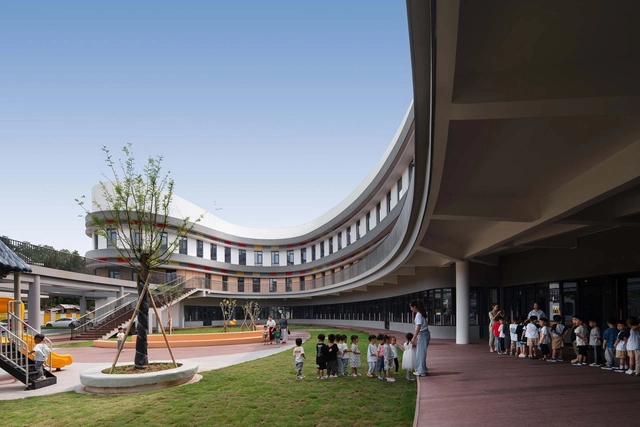 三门健跳大孚双语幼儿园 / 上海思序建筑规划设计 - 建筑图, 幼儿园