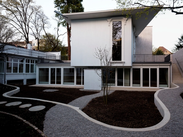 Villa Hammer / Herzog & de Meuron + Sauter von Moos - Fotografía exterior, Casas, Fachada