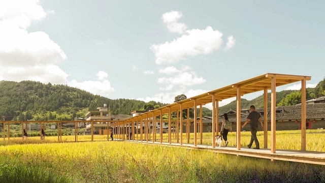 Rice Pavilion / Wiki World + Advanced Architecture Lab  - Exterior Photography, Pavilion