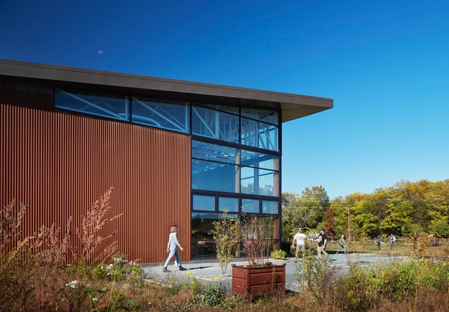 River St. Joe Brewery / moss Design - Brewery, Garden, Facade