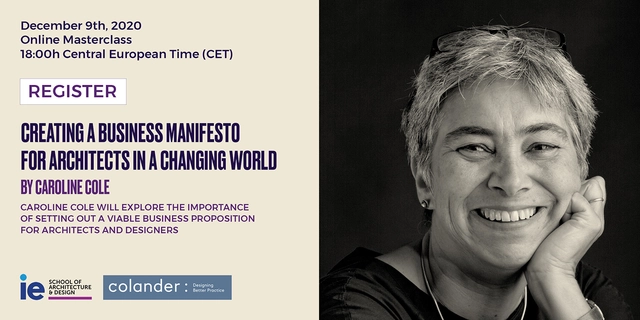 Online Masterclass: Creating a Business Manifesto for Architects in a Changing World - Featured Image