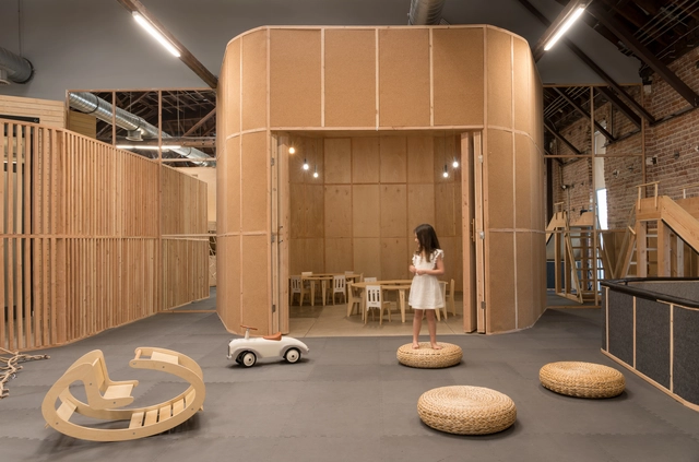Parque infantil Big and Tiny Silverlake / Zooco Estudio - Fotografía interior, Otros, Iluminación