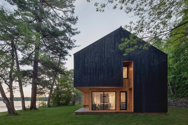 Cabaña en el Lago / ATELIER SCHWIMMER - Fotografía exterior, Cabañas & Lodges, Fachada