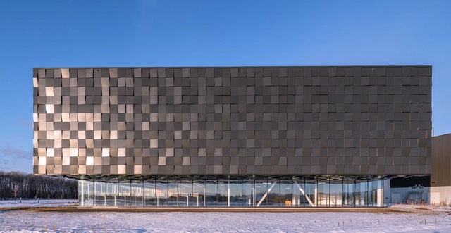 加拿大西蒙园区 / GKC Architectes - 建筑图, 物流中心, 表皮