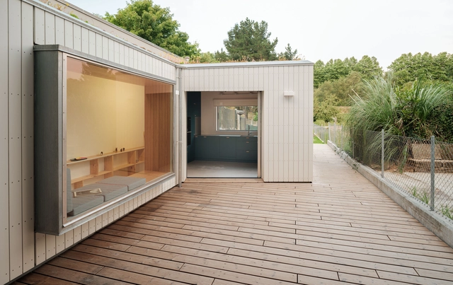 Casa do Olvido / ARROKABE Arquitectos - Fotografía exterior, Ampliación, Terraza, Puerta, Fachada, Iluminación