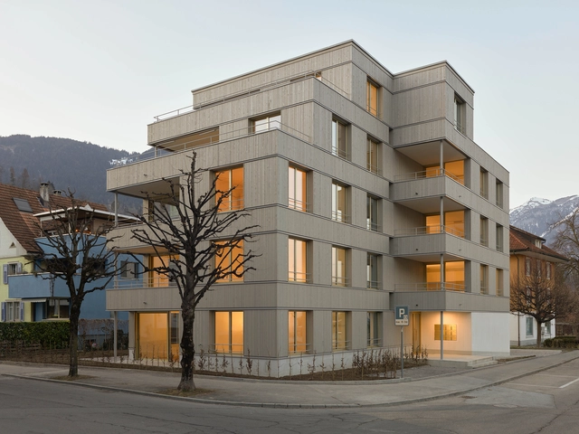 Edificio residencial Gartenstrasse / Durrer Architekten - Fotografía exterior, Residencial