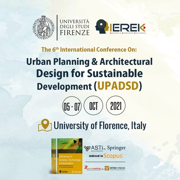 Urban Planning & Architectural Design for Sustainable Development – 6th Edition - Featured Image
