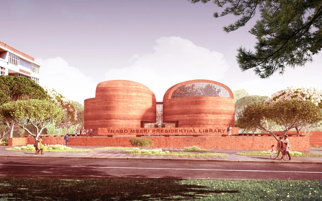 Adjaye‘南非塔博·姆贝基总统图书馆’方案，知识的‘粮仓’ - 主图
