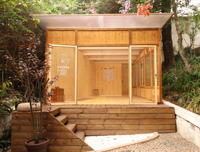 Garden Yoga Studio / Madeiguincho - Exterior Photography, Wellness Interiors