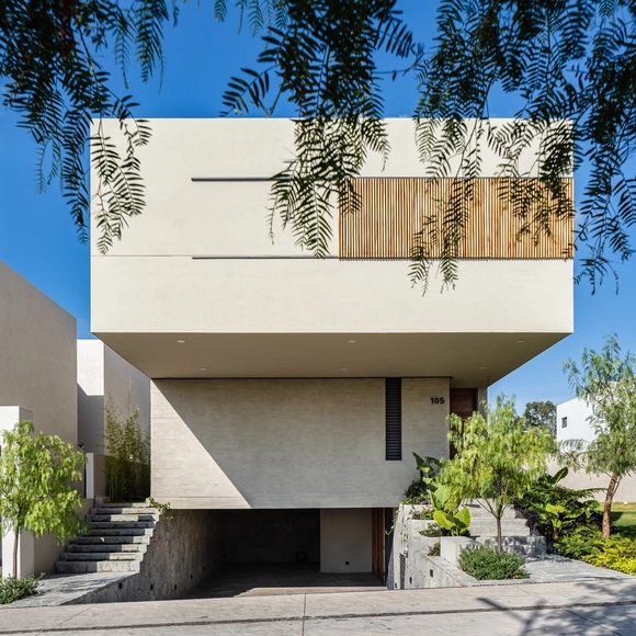 Casa Entrelomas / Gomezloza Arquitectos - Fotografía exterior, Casas, Fachada