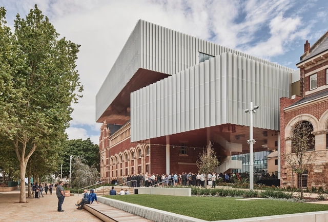 Museo Boola Bardip / Hassell + OMA - Fotografía exterior, Museo, Fachada