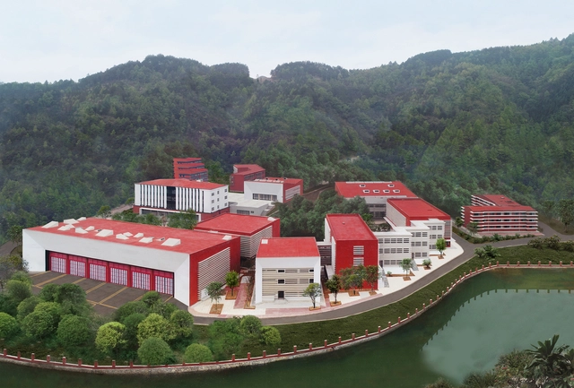 黔南山地消防与应急救援训练中心 / 西线工作室 - 建筑图, 训练设施
