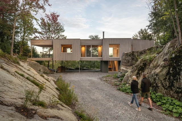 森林之家  I / Natalie Dionne Architecture - 建筑图, 独立住宅, 表皮
