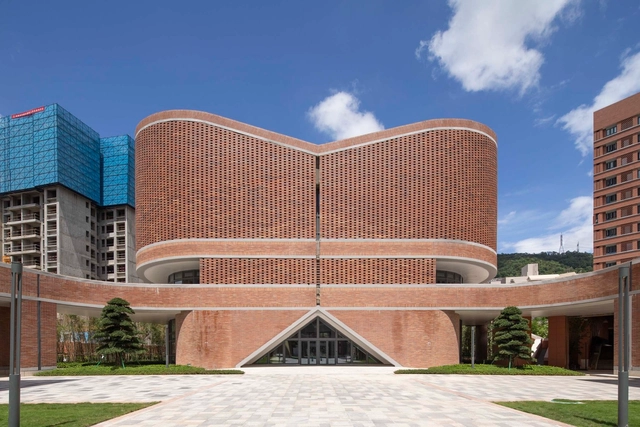 深圳中学（泥岗校区） / 哈尔滨工业大学建筑设计研究院 - 建筑图, 小学及初中, 表皮
