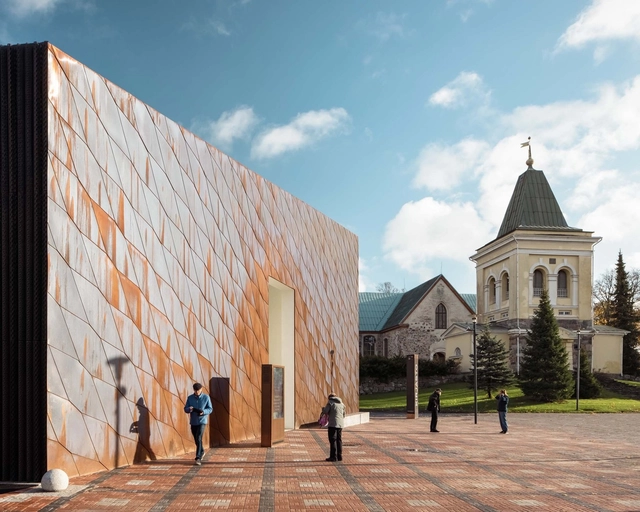 Kirkkonummi Library / JKMM Architects - Exterior Photography, Library, Facade