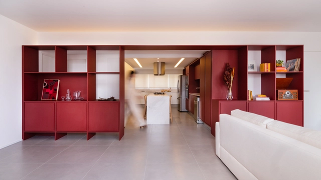 Apartamento Brigadeiro / Nommo Arquitetos - Fotografia de Interiores, Interiores De Apartamentos, Dormitório, Porta, Mesa, Cama, Armário, Cadeira