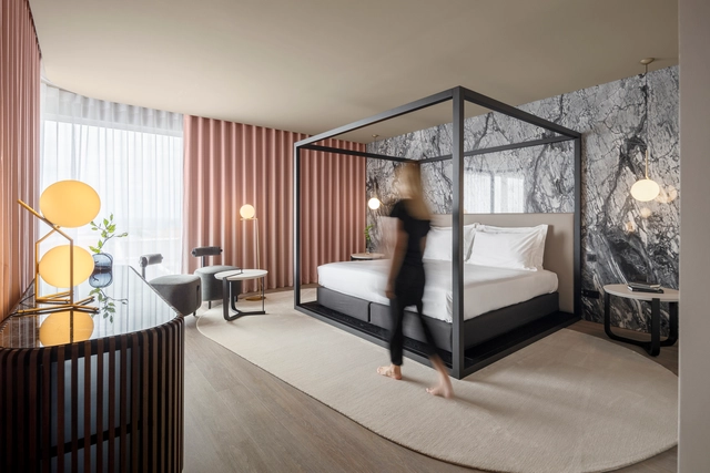 Hotel Azoris Royal Garden / box: arquitectos - Fotografía interior, Interiores De Hoteles, Dormitorio, Camas