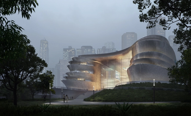 Zaha Hadid Architects presenta el proyecto para el Museo de Ciencia y Tecnología de Shenzhen - Imagen Principal