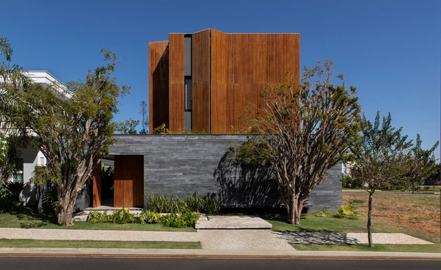 Casa das jabuticabeiras  / mf+arquitetos - Fotografia de Exterior, Interiroes De Casas, Fachada